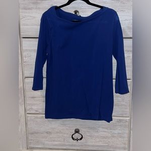 Merona blue top